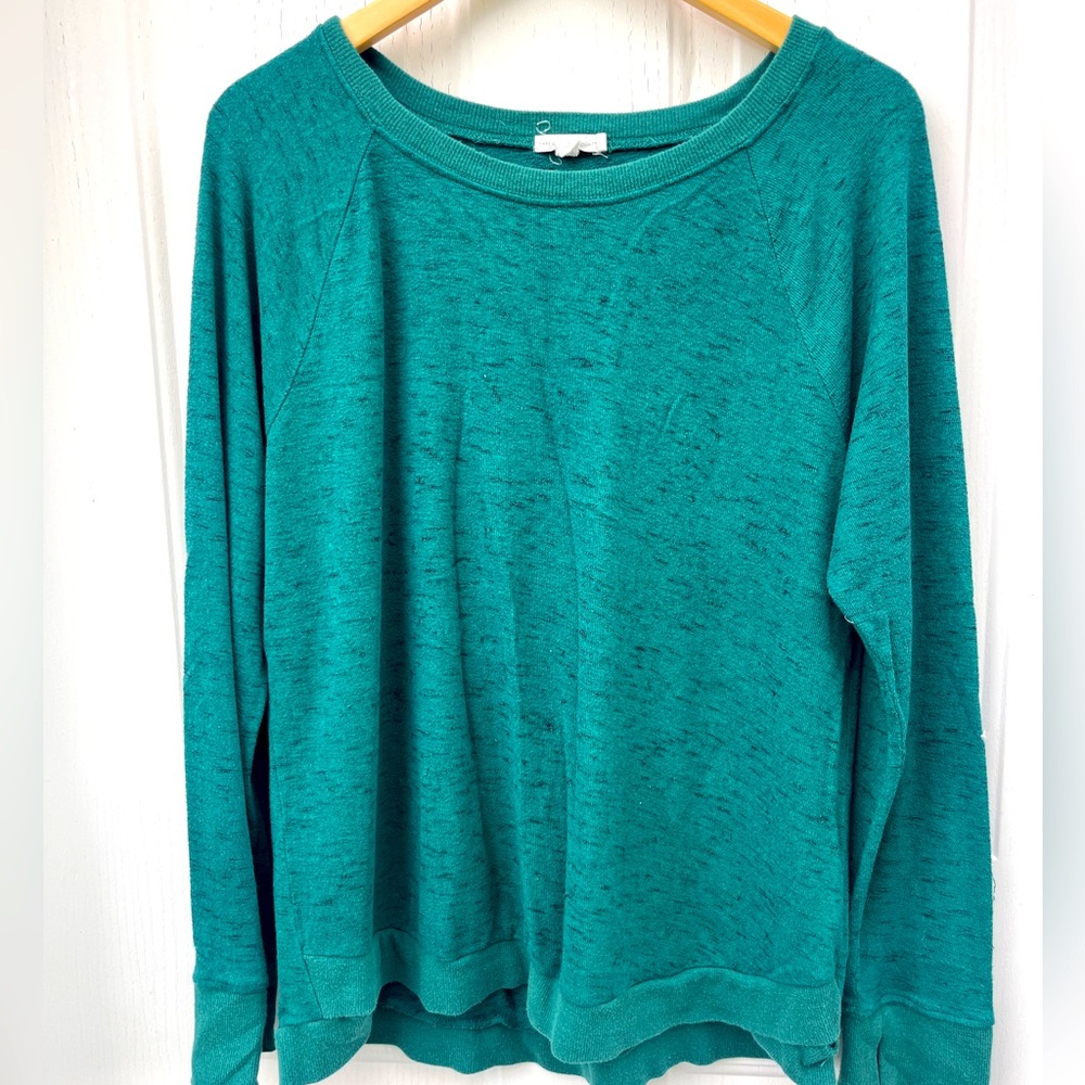 Green sweater